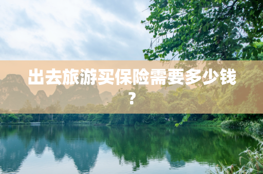 出去旅游买保险需要多少钱?