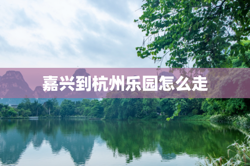 嘉兴到杭州乐园怎么走