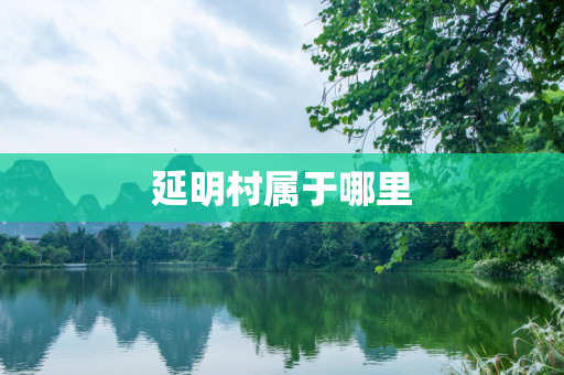 延明村属于哪里