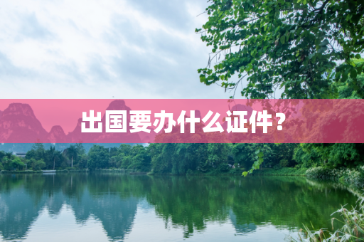 出国要办什么证件？