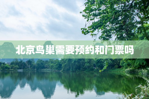 北京鸟巢需要预约和门票吗
