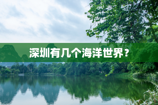 深圳有几个海洋世界？