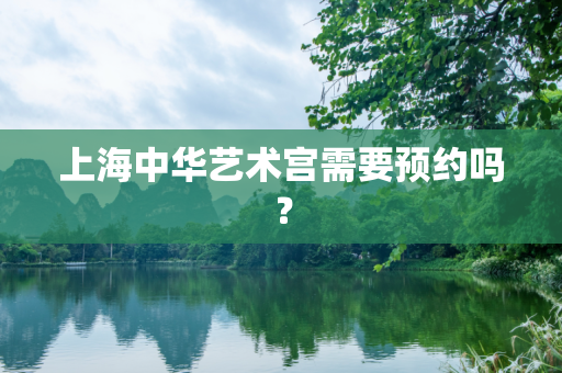 上海中华艺术宫需要预约吗？