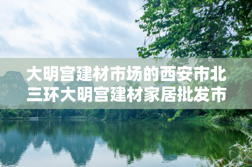 大明宫建材市场的西安市北三环大明宫建材家居批发市场概况