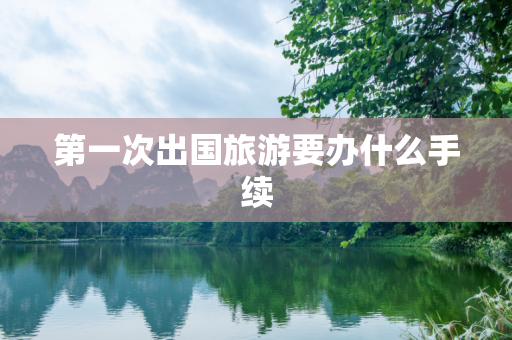 第一次出国旅游要办什么手续
