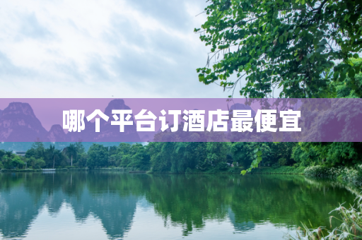 哪个平台订酒店最便宜