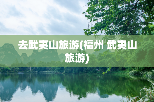 去武夷山旅游(福州 武夷山旅游)