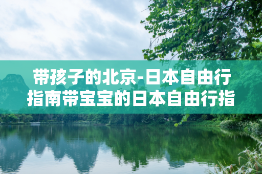 带孩子的北京-日本自由行指南带宝宝的日本自由行指南