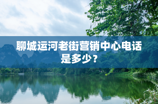 聊城运河老街营销中心电话是多少？