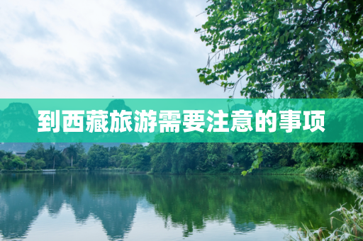 到西藏旅游需要注意的事项