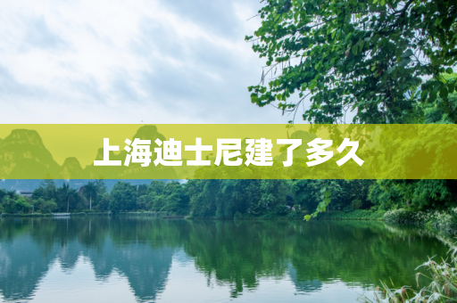 上海迪士尼建了多久