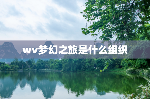 wv梦幻之旅是什么组织