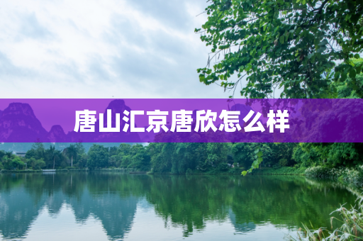 唐山汇京唐欣怎么样