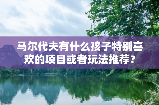 马尔代夫有什么孩子特别喜欢的项目或者玩法推荐？