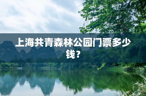 上海共青森林公园门票多少钱？